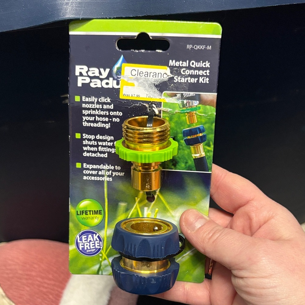 5/$5 Metal Quick Connect Starter Kit - Green and Blue